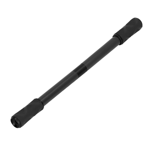 Roterande penna med fingerspets Utmärkt balans Minska trycket Förhindra glidning Gaming Penna Toy Pure Black
