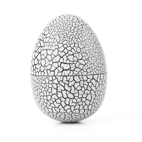 Elektronisk legetøj til børn Crack Eggshell Virtuel digital håndholdt kæledyrsspilmaskine (hvid)