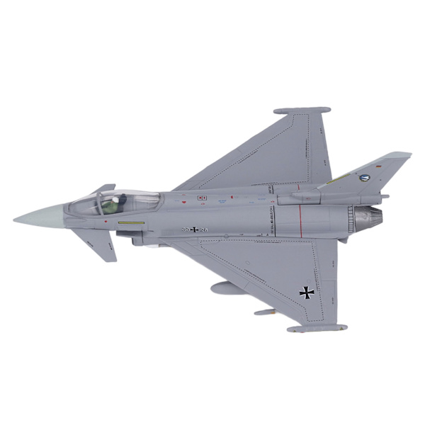 1:100 Jagerflymodel Legering Blegning-resistent Simulering i ægte skala Perfekte detaljer Flyvemodel med stabil base