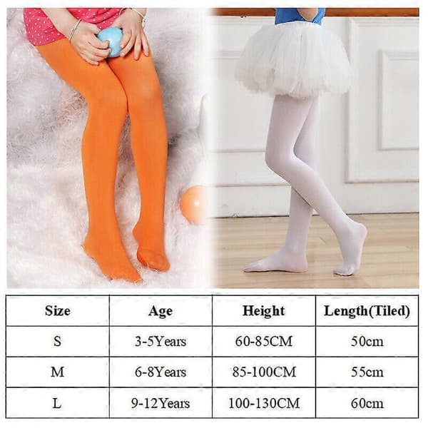 Day Dance Ballett Danse Strømpebukser - One Size - Solid Strømpefot Strømpebukser black
