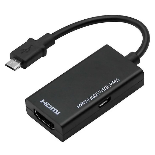 Mikro til hdmi adapter konverter kabel for telefon hd-tv Micro usb hane til hdmi hona