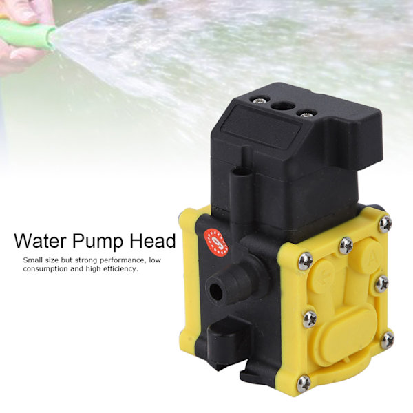 Puutarhan itseimevä pumpputarvike Sähköinen suihkupää Veden pumppupää Kalvo Painepumppupää 12V