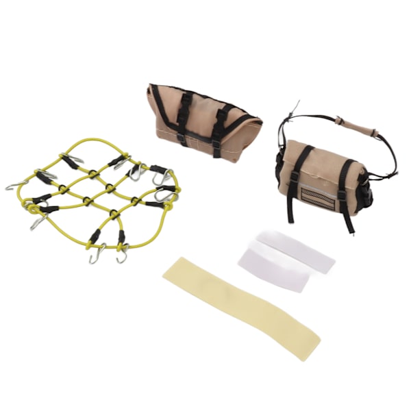 RC Simulation Yellow Roof Bagage Net för Traxxas 1/18 TRX4M