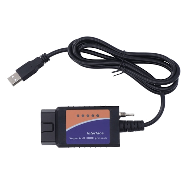 Bildiagnosverktyg för ELM327 PIC18F25K80 FTDI med CD-stöd OBD2-protokollbyte för fokus