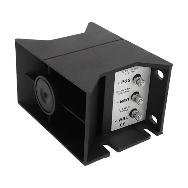 Backalarmssignal 112dB DC 12V‑24V 20W Backvarningshorn för Bilar Lastbilar Fartyg