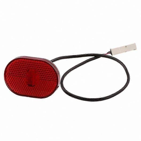 Baklys for Mi4 Elscooter Pro, LED-bremselys med sprutskjerm Red