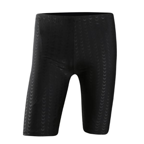 Mænds Badebukser Åndbare Moderne Letvægts Komfortable Polyester Mænds Surf Badebukser Sort 4XL(75-85kg)