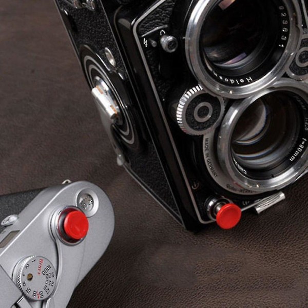 1. rød metall, myk avtrykk for Fujifilm X100 Slr-kamera