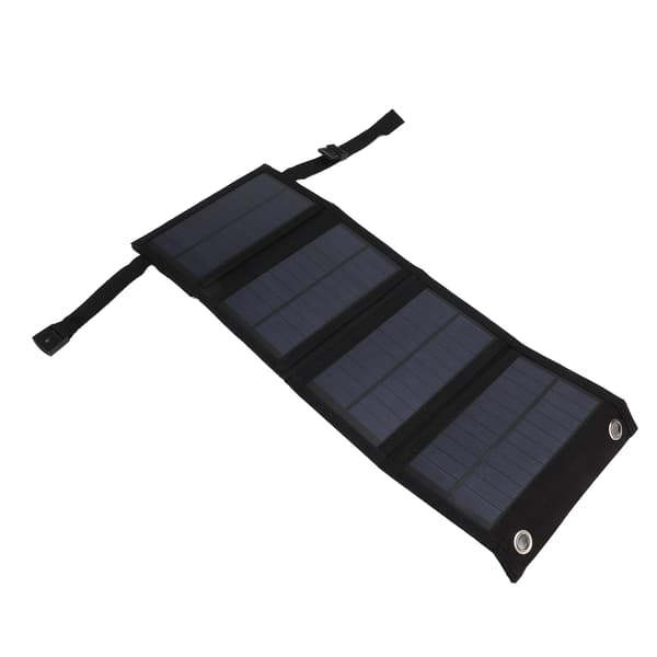 20W 5V Foldbar Solpanel Oplader Bærbar Udendørs Mobil Strømbatteri Oplader til Camping