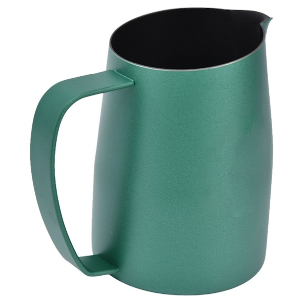 Fortettet melkeskummingkanne spiss tut skummekrus 450 ml med fasad topp PTFE-belegg for kaffemaskin CafeGreen