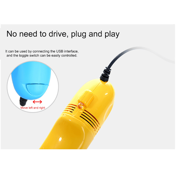 USB Mini Tietokoneen Näppäimistö Imuri PC Kannettava Tietokone Harja Imuri