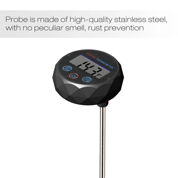 Kaffetermometer Tetermometer med lång sond Vätsketermometer