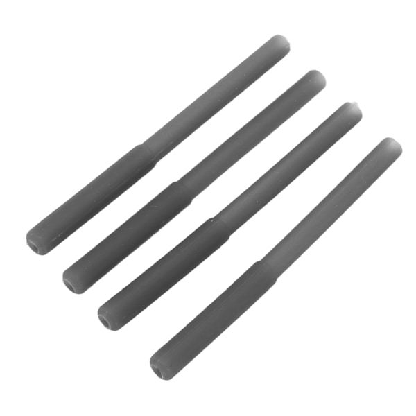 4 stk Spider Stove Benskydd Utendørs Komfyr Silikonhylser Antislipp Fleksibelt Benskydd for SOTO 310 Spider Stove Svart
