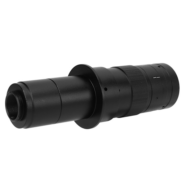 180X zoom monokulært objektiv 25 mm C-monteret legeringsobjektiv til VGA USB industrielt videomikroskopkamera