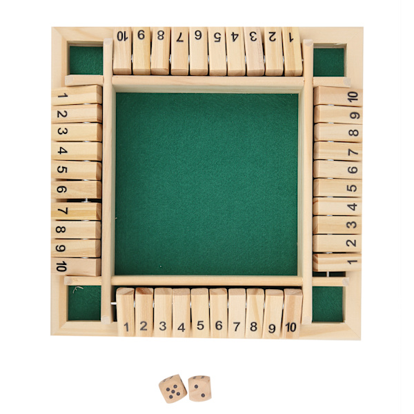 Tärningsspel leksaksbräda nummerspel för barn Vuxna Underhållningsmaterial