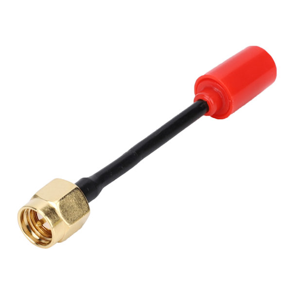 För EMAX 5.8G Nano 3dBi Gain Cirkelpolariserad Sändarantenn för FPV Racing Drones Dextral/SMA (Intern Stift)