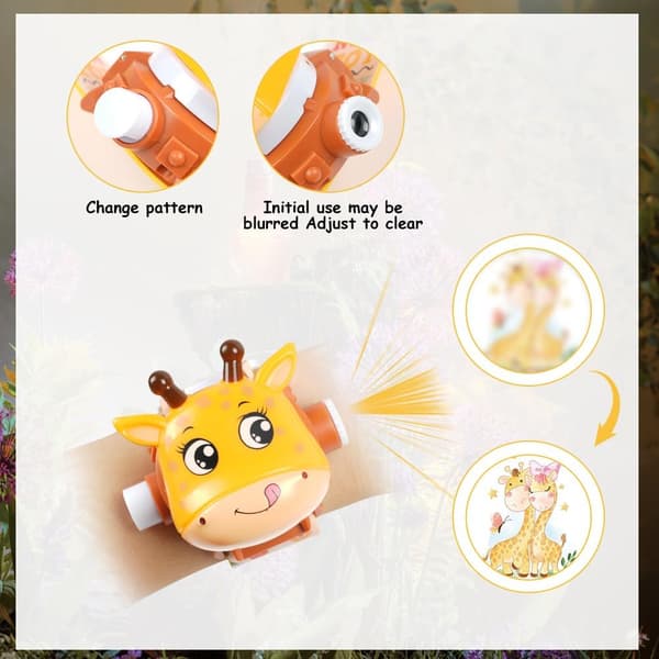 Flydende pooltermometer, Flydende termometer med snor, Udendørs/indendørs pooltermometer, Pools, badekar og akvarier, Flamingoer[LD] giraffe