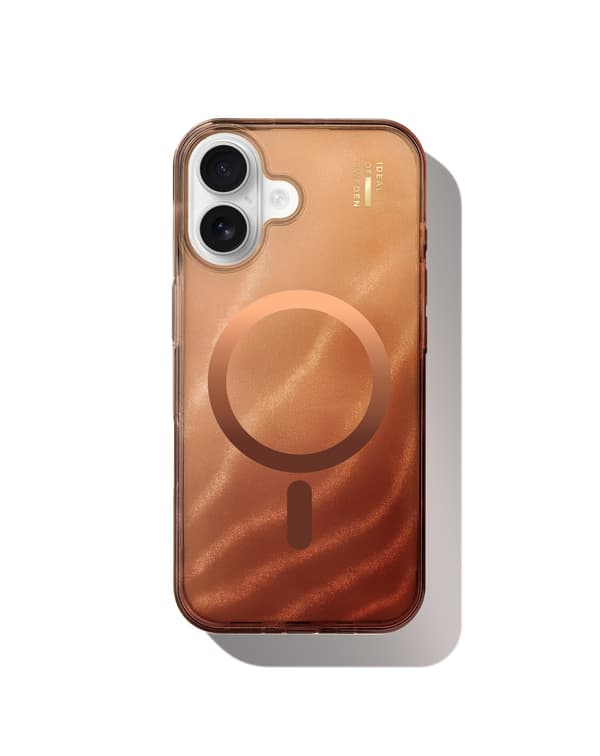 Clear Case MagSafe Kompatibel med iPhone 17 Mocha Mousse Brun brown