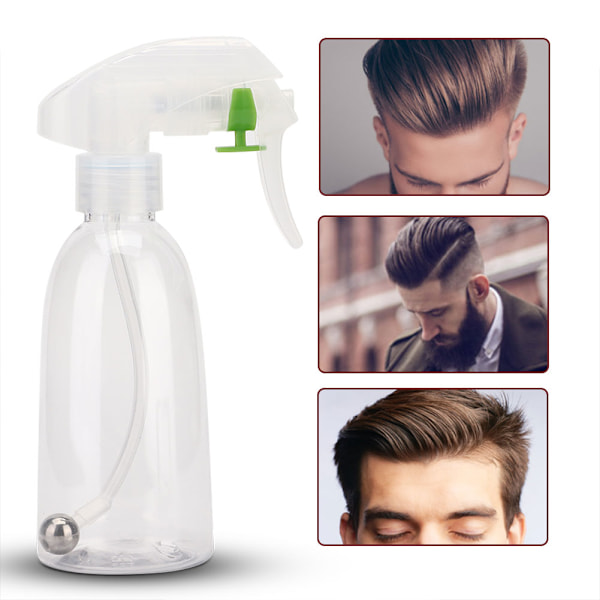 200ml Frisörsprayflaska Frisörsalong Mjuk slang 360 grader SprayflaskaVattenflaska
