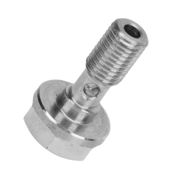 M8x1,0 mm Banjo Bolt Utmärkt tätning Värmebeständig robust Banjo Bolt Fittings med 2 brickor för slangsystem