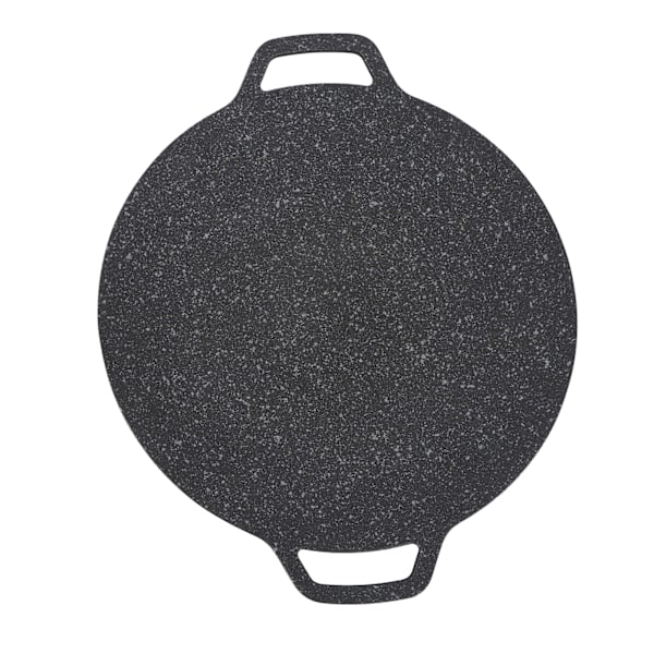 Korealainen BBQ-grillpannu Pyöreä Korkea Lämpöjohtavuus Helppo Puhdistaa Grill Grill Sisätilojen Ruokailuun Ulkona 30cm/11,8in
