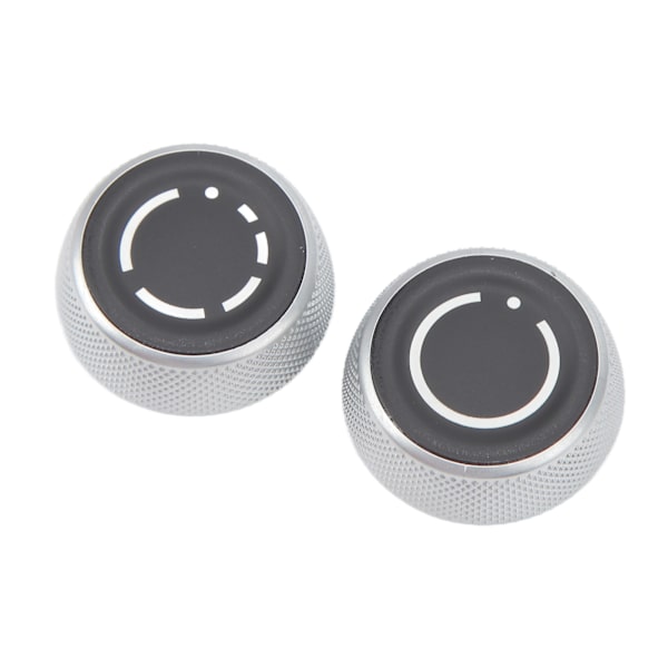 1 Pair Radio Volume Control Knob Left Right Sensitive Durable Multimedia Volume Button Cap Replacement for Boxster Cayman 911