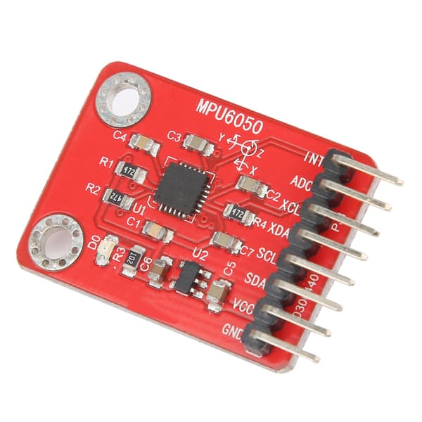 MPU6050 6-axlig accelerometer gyroskop sensor modul 16 bit AD-omvandlare datautgång