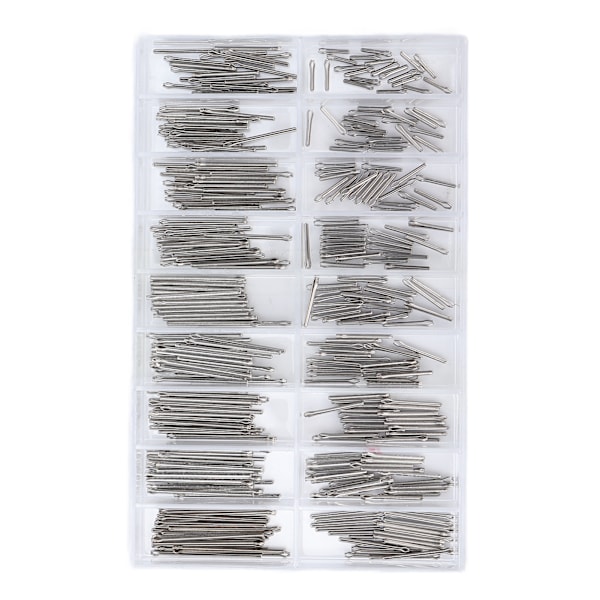 Klocka Split Pins Alloy Watch Band Link Cotter Pins Spring Bars Verktyg i 18 olika storlekar