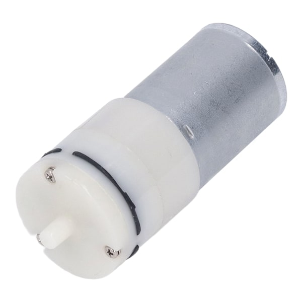 Mikroluftpumpe elektrisk pneumatisk membran Vakuum Mekanisk overføring 1 port 370 Hvit DC24V