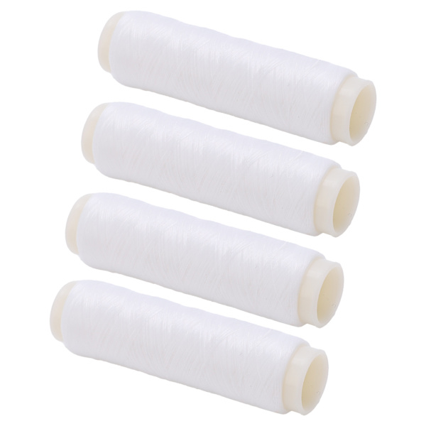 4 stk 100/200m usynlig nylon fiskeelastik Line Høj elastisk fisketilbehør Nummer 2