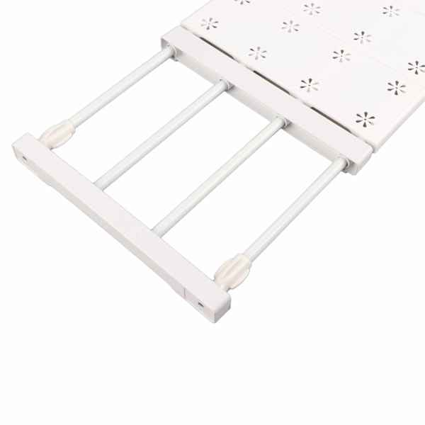 Garderobedeler Hylledeler Garderobe Hylle-garderobedeler Utvidbar perforering Fri for organisering Bristlengde 18,90‑31,50in