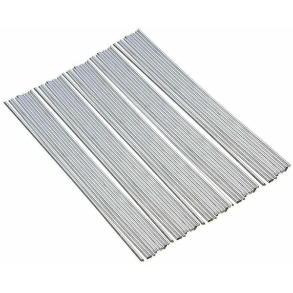 50 stk aluminium svejsetråd lav temperatur aluminium svejsetråd massiv aluminium elektrode, 25cm*1,6mm