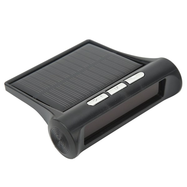 Däcktrycksövervakningssystem med 6 hjul, DC 5V, stabil signal, LCD-display, exakt larm, varningsljud, 8 bar, solcellsdriven TPMS för lastbil, husbil