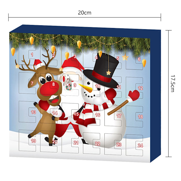 Julekalender for barn med 24 festlige overraskelser
