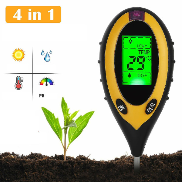 Plant Soil Ph Tester Moisture Light Meter
