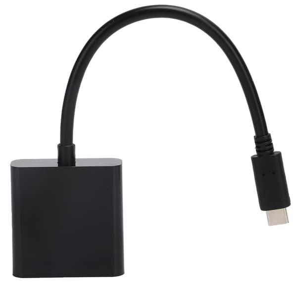 Type-C til VGA-konverter - Højhastigheds USB 3.1-adapter til HD 1080P videooutput
