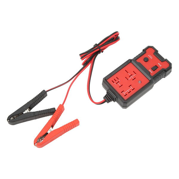 12V Bilrelétester Høy ytelse elektrisk relédetektoranalysator for 11V-15V spenningsbatteri