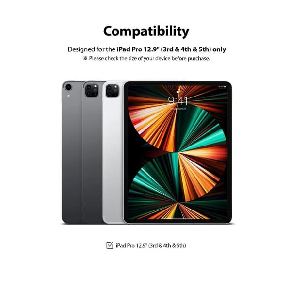 Ringke Idfullgl iPad Pro 2021 12.9inch / 4th / 3rd Transparent transparent