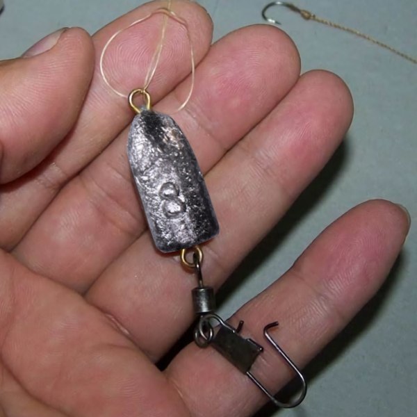 5 stk/pose Holdbar for kuleformede fiskesinker Fiskeutstyr Tackle (8g)