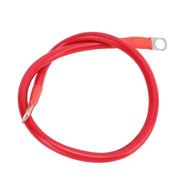 4AWG Biltråd Kabel Jordforbindelse Batteri Startkabler Antiflamming 60CM med 2 R ender Blød silikonehylster