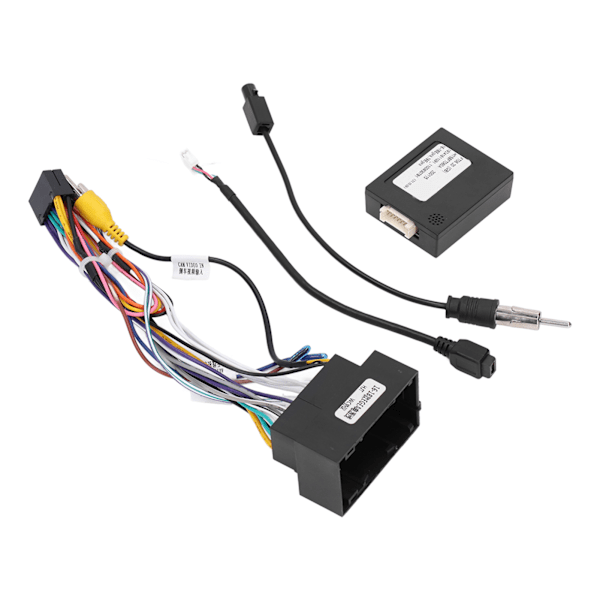 16-pins bilstereo radio ledningsnett med Canbus-boks erstatning for Fait EGEA 2015‑2018