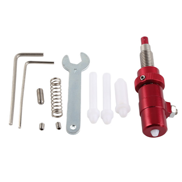 Recurve Bue Stabilisator Side Cushion Plunger Aluminium Legering Plast Udendørs Bueskydningsværktøjer Rød