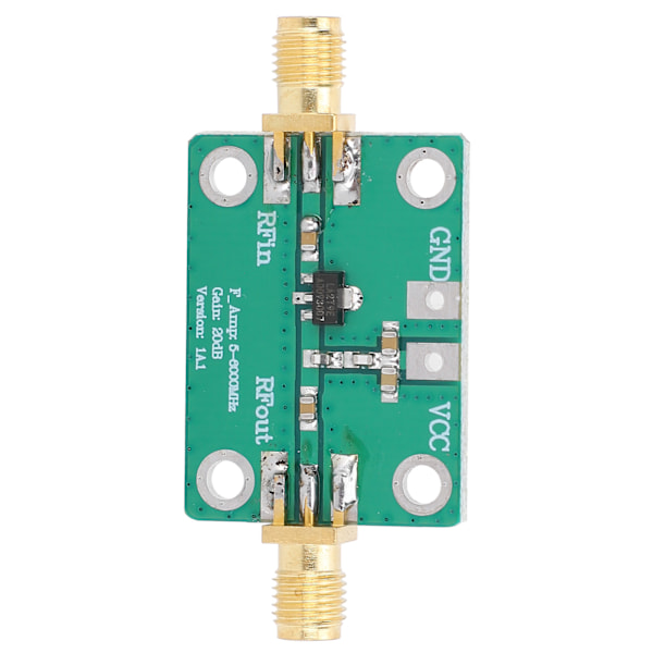 RF-effektförstärkarmodul Ultrabredband elektronisk komponentkort 5M-6GHz förstärkning 20dB