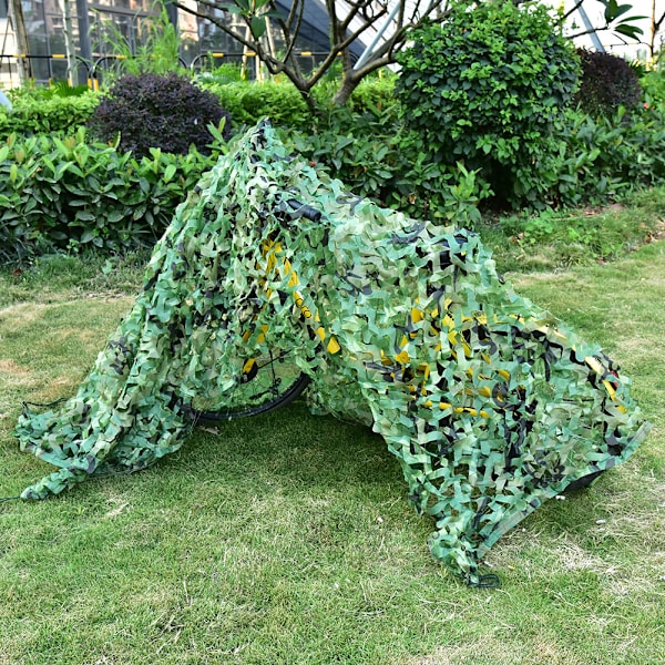 Army Jungle Kamouflage Net Jagt Skydning Fiske Skjule Net (1,5M*5M)