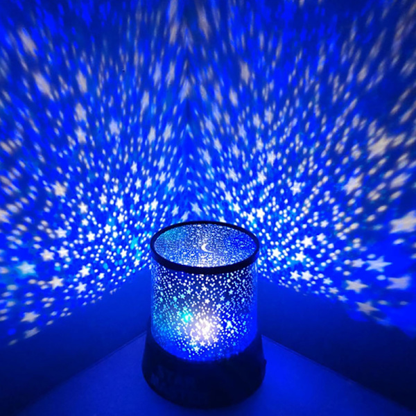 Plast Sky Star Night Light LED-projektionsdekorationslampa för julklapp i sovrummet