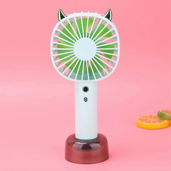 Bærbar Mini USB Genopladelig Ventilator Luft Sød Styling Balsam Sommerkøler [LD]