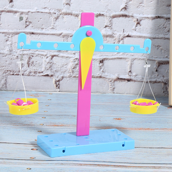 Spakprinsippvekt DIY Barn Utdanningsvitenskap Fysikk Eksperiment Lekesett DIY Spakprinsippvekt