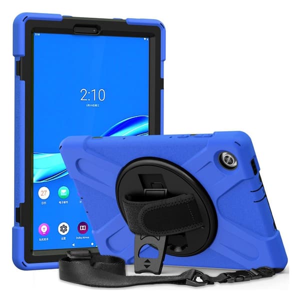 Lenovo Tab M10 FHD Plus hybriddeksel i silikon Blå Blå blue