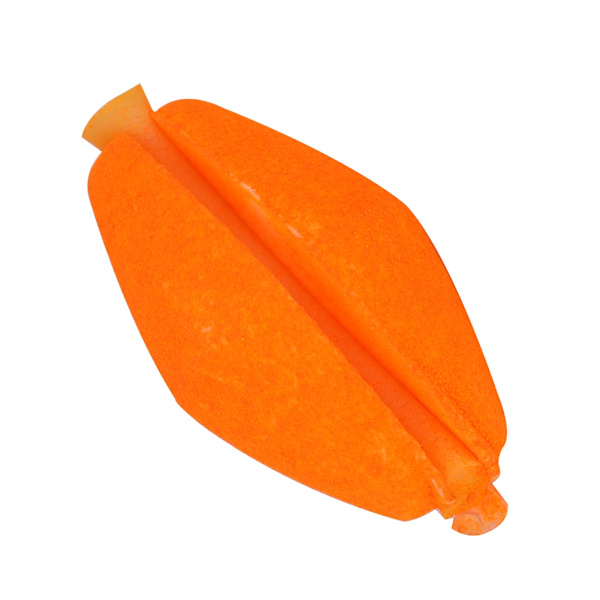 6 st/set Flugfiskeboj Bobbers Skum Flytstrikesindikator Fiskeredskap Orange