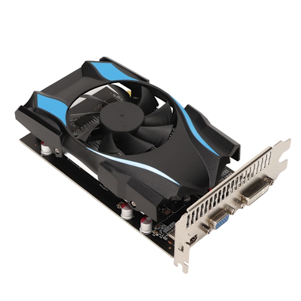 HD7670 Näytönohjain 1GB DDR5 AMD-siruilla Alumiinijäähdytyksellä PCI Express X16 Työpöytäpelien Näytönohjain Suurella Tuulettimella